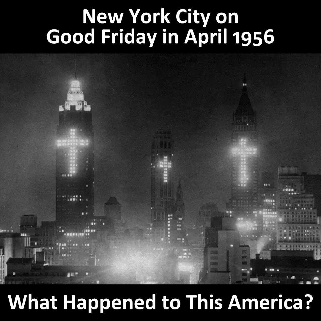 America must never forget our Judeo-Christian values.