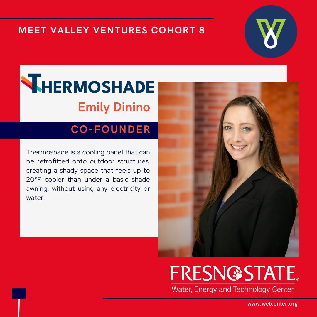 Happy Friday, #innovators! Before we hit the weekend, we wanted to introduce another venture. Meet ThermoShade and their co-founder, Emily Dinino! ☀️ Click the link in our bio to learn more!