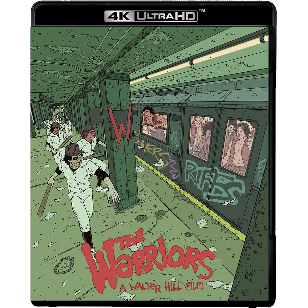 THE WARRIORS now available #4KUltraHD from @ArrowFilmsVideo with 4K remaster of Theatrical Cut from the original camera negative supervised by director Walter Hill