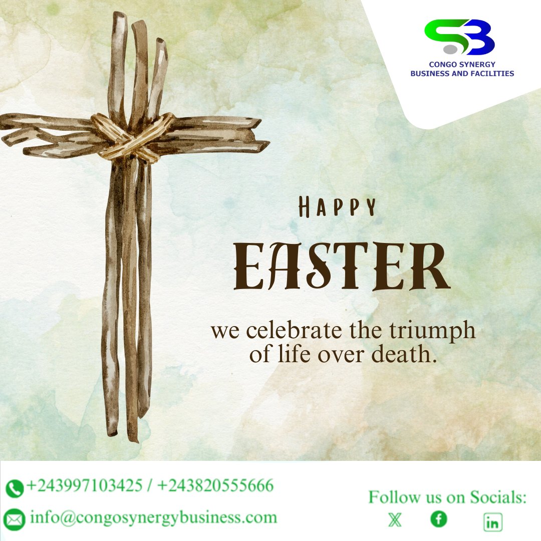 congosynergy's tweet photo. Happy #EasterSunday https://t.co/2atPglHkIo
