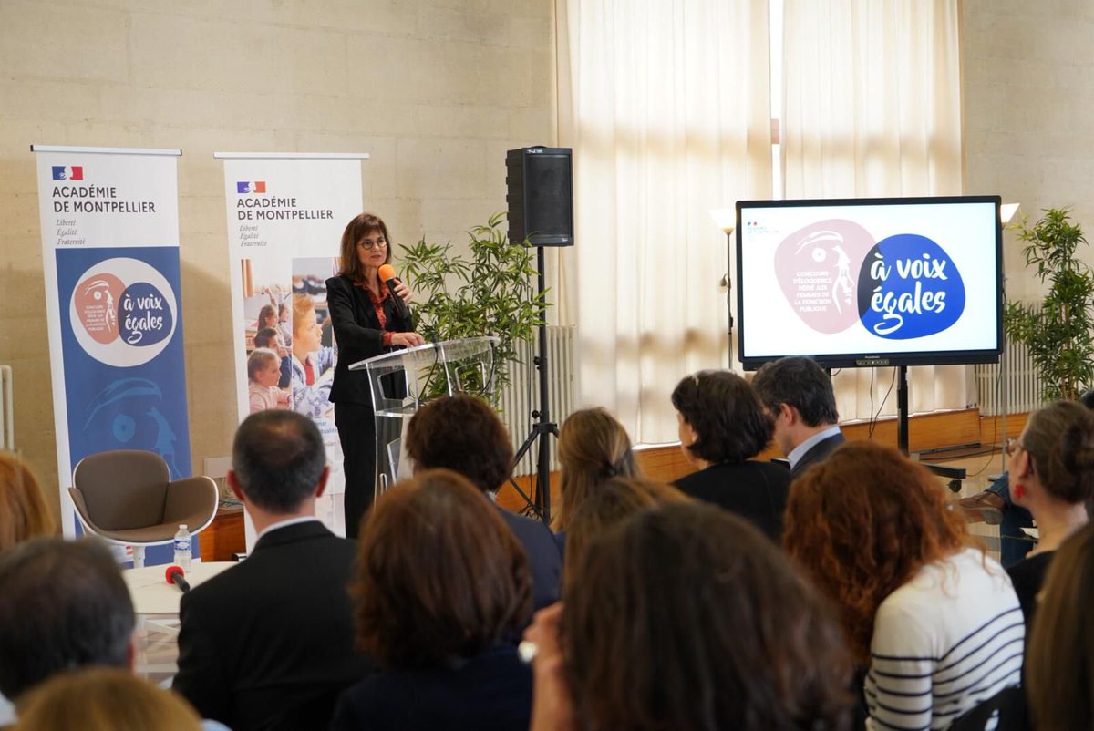 sophiebejean's tweet image. Très chaleureuses félicitations aux 10 lauréates de la 2nde édition du concours d’éloquence « À Voix Égales ! ».
Merci au ministre @StanGuerini pour son soutien enthousiaste, à Boris Melmoux-Eude @brsmlm DGRH du @education_gouv,&amp;amp; à notre partenaire  @MGEN_officiel