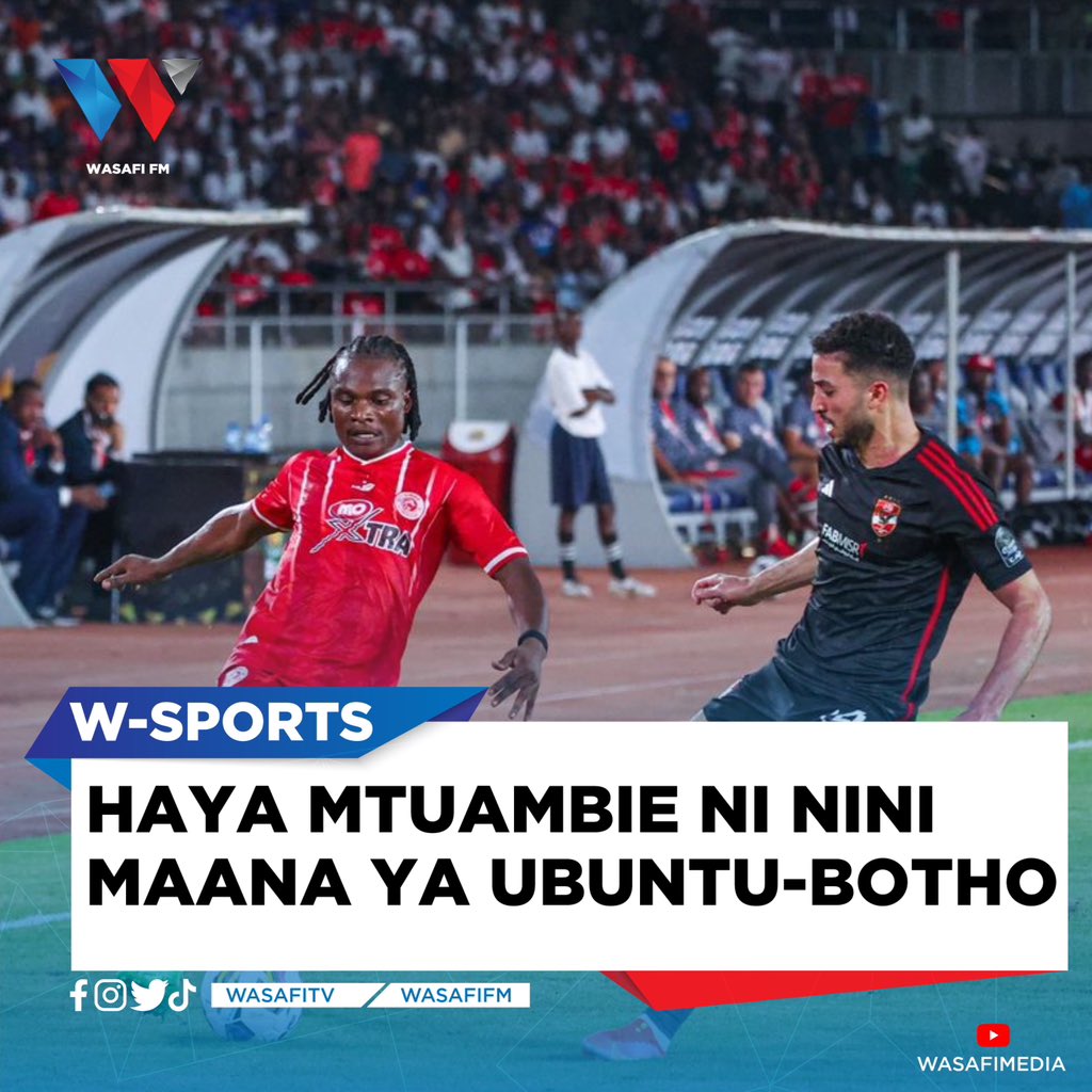 FT: Simba Sc 0-1 Al Ahly

⚽️ Ahmed K 

#CafChampionsLeague
#WasafiSports