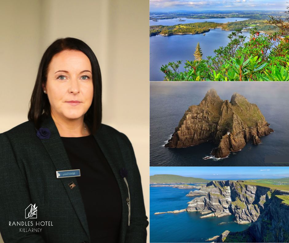 Meet Marie, our Guest Relations Manager - With Easter Weekend in Killarney upon us its the perfect time to check out & explore Marie's Top Picks. ranldleshotel.com/blog #easter #toppicks #guestrelations #randles #luxury #hotelife #weekend #holidays #killarney #kerry