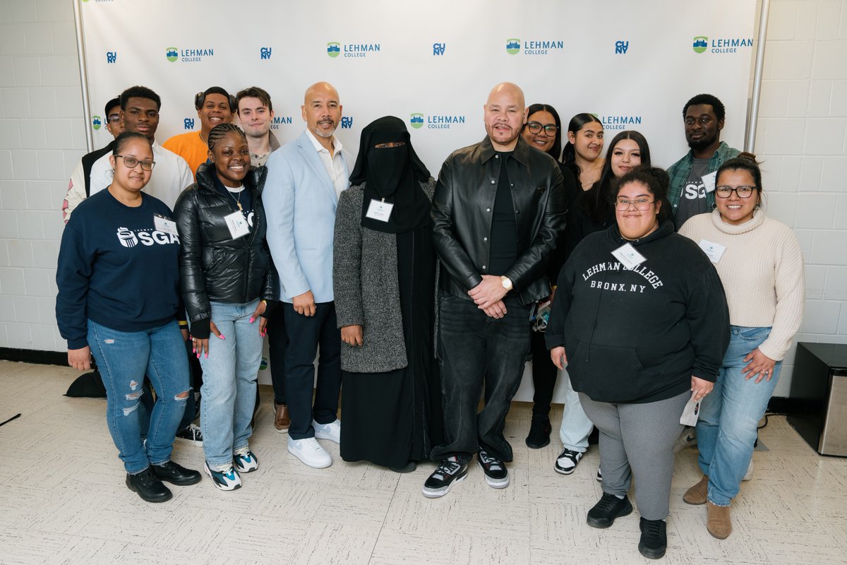 #FBF to moments before @rubendiazjr and @fatjoe hit the stage for the 54th Annual Herbert H. Lehman Memorial Lecture. 🎤 #LehmanLecture