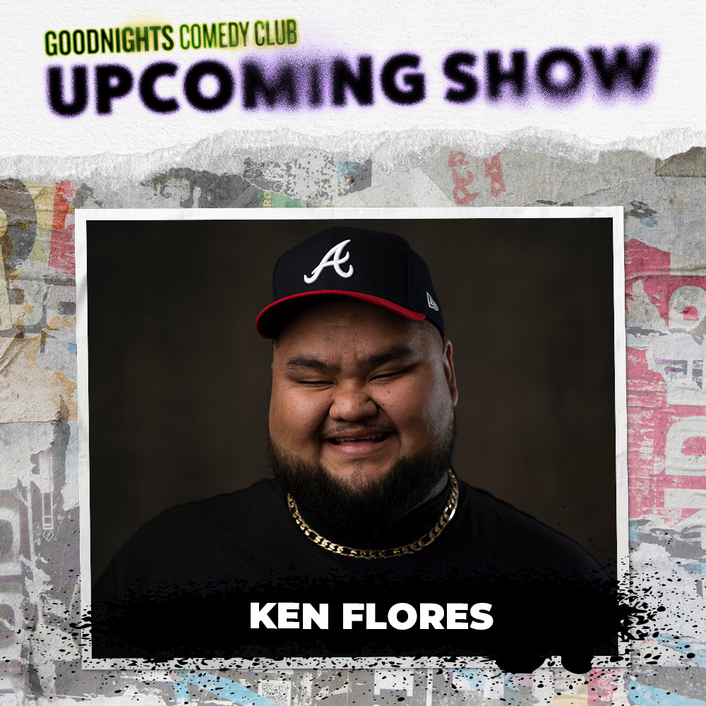 Social Media Sensation Ken Flores is coming to Goodnights! 🎟️ April 4 - 6 🎟️ Get your tickets now: goodnightscomedy.com/events/90110