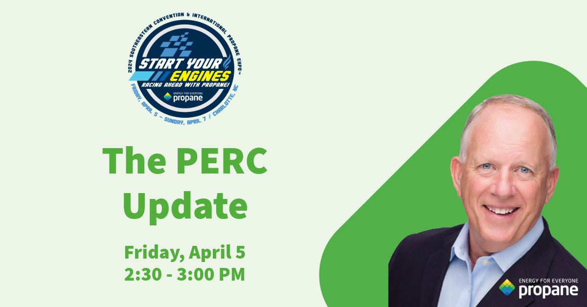 I'm attending Southeast Expo and giving the PERC Update on April 5, where I'll be speaking about the future of energy and how I see our industry leading the way. Looking forward to seeing y'all there! Register for Expo: ow.ly/Hxov50R52bG
#energyforeveryone #propane