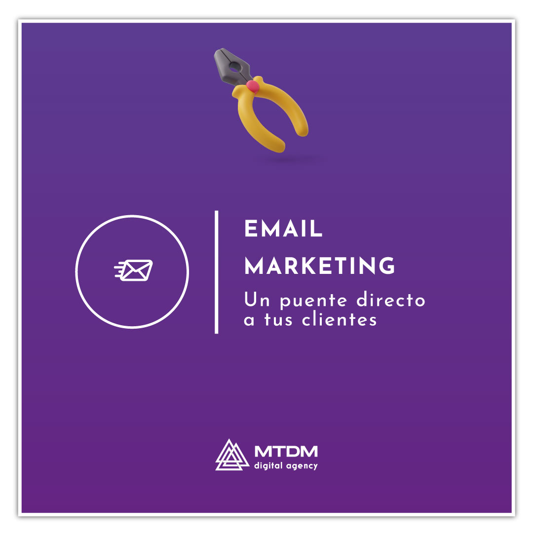 MTDMCompany's tweet image. Es una herramienta directa y efectiva para comunicarte con tu audiencia, además, de permitirte medir resultados y ajustar tu estrategia en función de la respuesta.  ¡Potencia tu negocio con MTDM Marketing de manera efectiva y sostenible! 
#MTDM #MarketingDigital #EmailMarketing