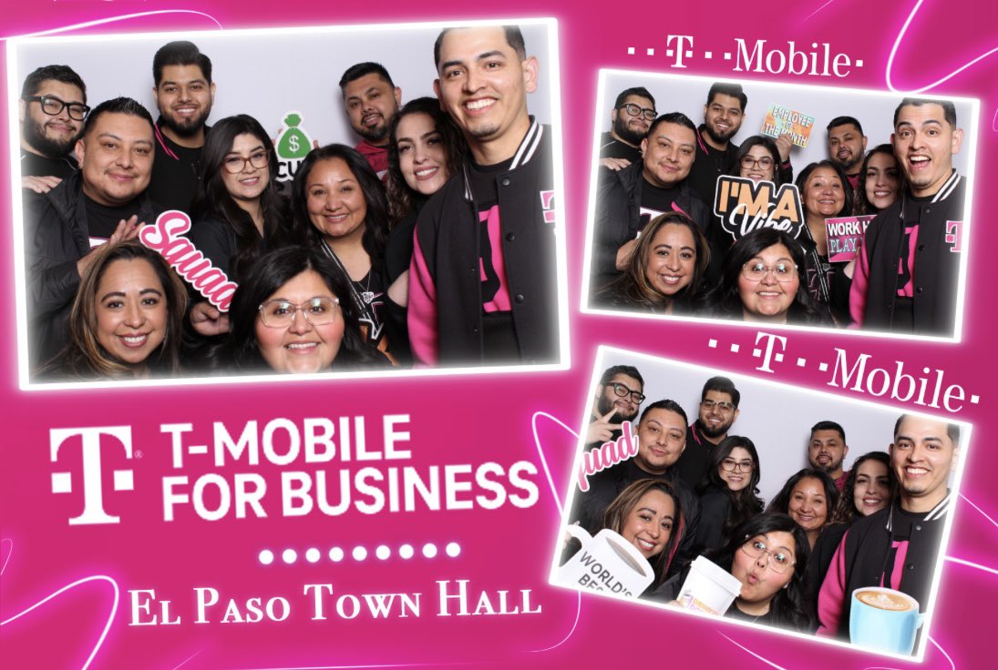 dchavar's tweet image. Coming at you live from El Paso, Texas! Unleashing our Business side at the @tmobile for Business Town Hall