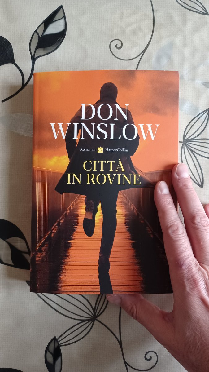 Dear Don, here we are. I've been reading you for many years, but this time the emotion is mixed with a bit of sadness.
#Cittàinrovine #CityInRuins 
@donwinslow