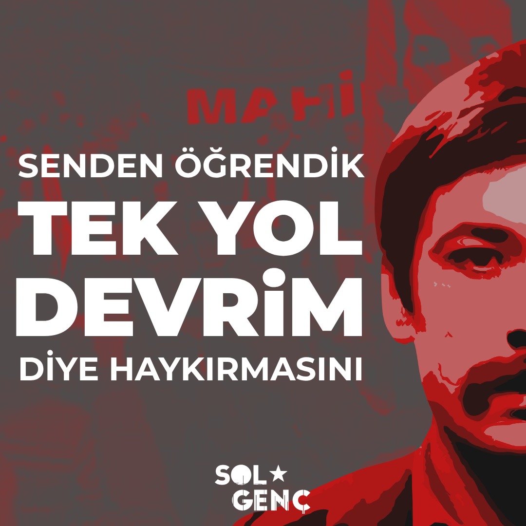 ⭐️Senden öğrendik Tek Yol Devrim diye haykırmasını! Yarının kurucusu, Mahir'lerin bağımsızlık mücadelesinde yürüyen ve memleket sevgisini büyüten devrimci gençler olacak. ⭐️ON'lar yaşıyor! #30Mart #Kızıldere #MahirÇayan