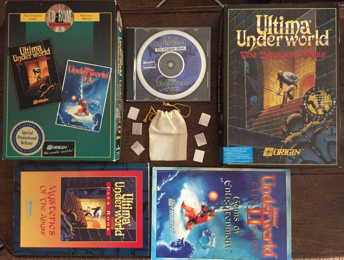 EvilSoftGames's tweet image. Four of my personal 10/10 #bigboxPCgames.

#PCgaming #DOSgaming #retrogaming 
- #Ultima #UltimaUnderworld 
- #Doom
- #Morrowind
- #MagicCarpet 
(5 would be #TieFighter there &amp;amp; 6 would be #Descent)
