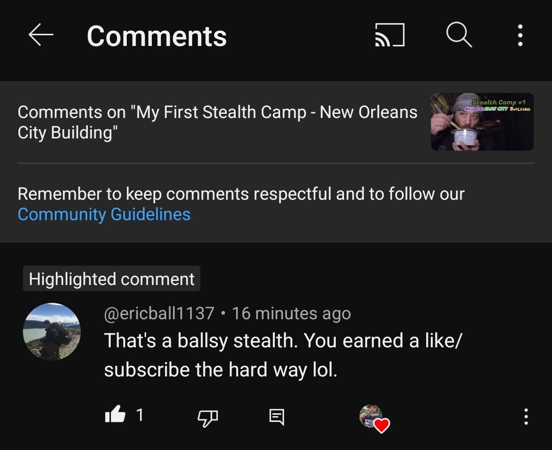 DeepSouthEdc's tweet image. Be entertained like this guy!
All stealth camping videos here 👇
youtube.com/playlist?list=…