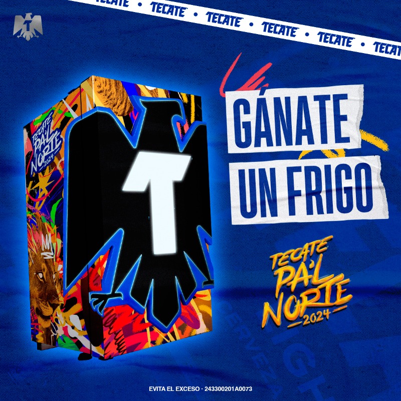 CervezaTecate's tweet photo. La fiebre de #TecatePalNorte está en su punto 🔥 Regalamos un frigobar edición Tecate Pa’l Norte 2024 🦁
 Sigue estos pasos: 
Síguenos en X.
Dale ❤️​ y RT 🔃​ a esta publicación.
Comenta #RecompensaTecate + tus emojis.
 El que más comente, gana 🔥
TyCos: https://t.co/J8lmewYylI https://t.co/qxJLrtkK9x