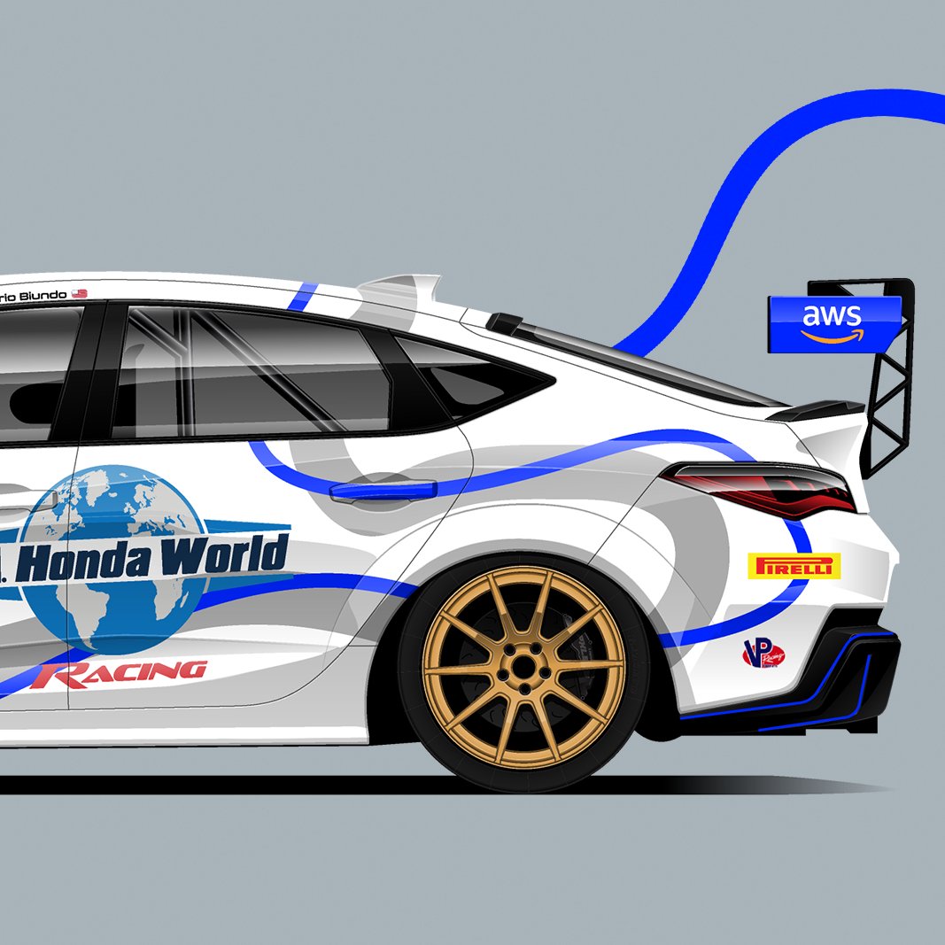 Exciting News Alert! L.A. Honda World Racing is introducing the sleek new livery for the Acura Integra Type S #7, set to be piloted by none other than Mario Biundo in the TCX category. We're just 7 days away from hitting the track for our first practice session of the season at…