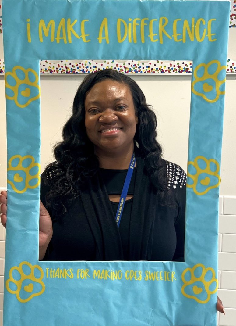 I Make a Difference award goes to Ms. Michelle Lawrence-Bailey, one of our exceptional 4th teachers at CP! Her dedication to student success, coupled with her ability to build strong relationships and teamwork, truly makes a difference in our school community. @vbschools