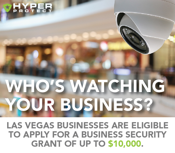 HyperNetworks's tweet image. The City of Las Vegas is awarding up to $10,000 of grant money for qualified Las Vegas businesses to improve their physical security. 

Call us today to see if you qualify, no strings attached!

(800) 205-4683 or email us at info@GetHyperProtect.com