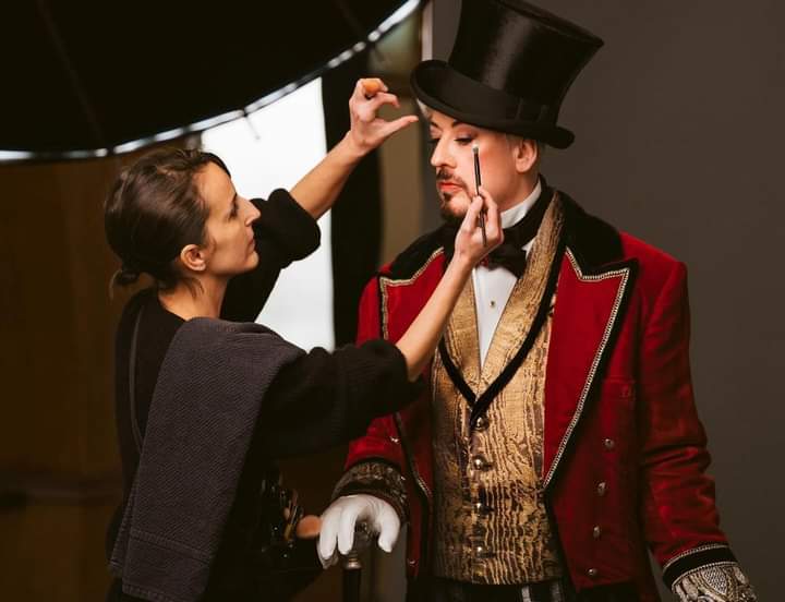 @“One of the great things about ‘Moulin Rouge,’ which proves my point, is that pop music works in a theatrical space and theatrical music works in a pop space,” - <a href="/boygeorge/">Boy George</a>