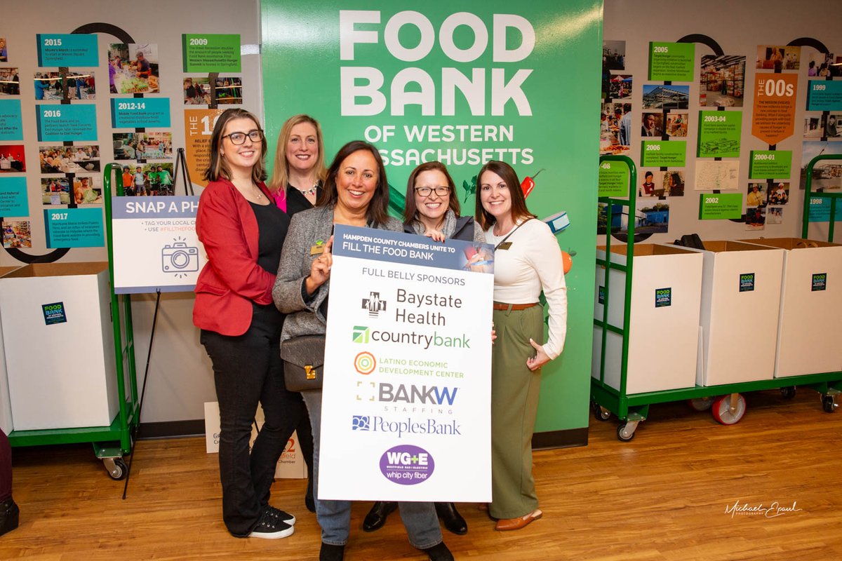 Thank you for an amazing night of community celebrating the @FoodBankWMA's new location in Chicopee! Our multi-chamber event couldn't have been such a huge success without the combined efforts of the Hampden County Chambers of Commerce! bit.ly/43Fp9FR