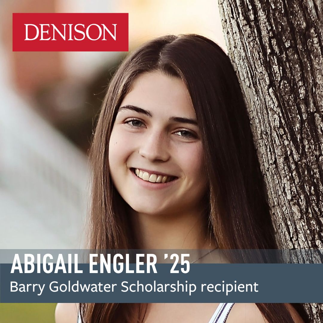 Congratulations to our very own Abigail Engler '25, who has been awarded the Barry Goldwater Scholarship, one of the most prestigious undergraduate awards for STEM students. goldwaterscholarship.gov