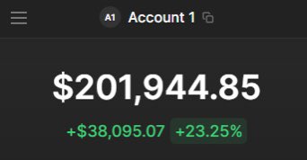 Started this account with $5000 less than a month ago 🤑🤑