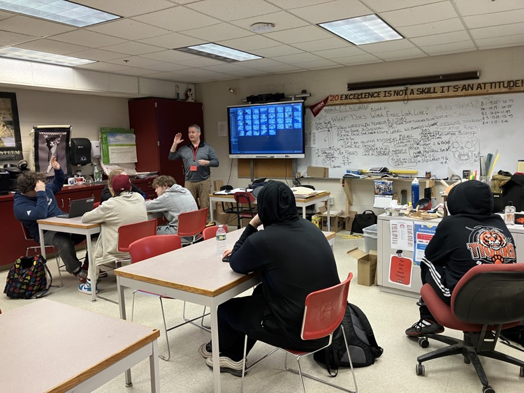 We had a visitor last week, Tony Aubin, talking to our Building Construction. Thanks for visiting with our students and sharing your experience!

aubinwoodworking.com