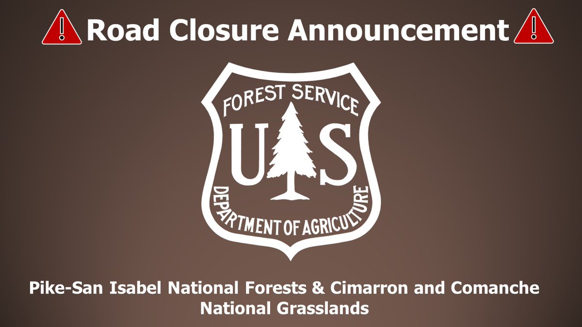 Forest Service Road 240 on the Salida Ranger District will be closed until May 15. This closure is in place to protect the road from damage caused by overuse under wet conditions. For more information visit: fs.usda.gov/alerts/psicc/a… and read Forest Order Number: 02-12-00-24-02.