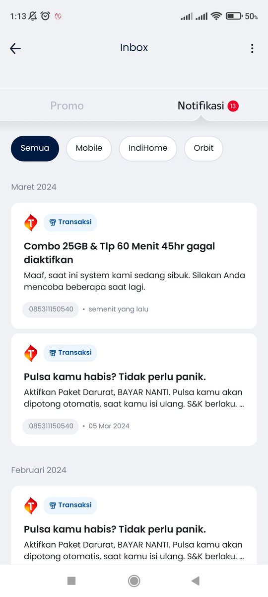rizieq77166331's tweet photo. Bad Banget pelayanan telkomsel.Kemaren kemaren transaksi saldo kepotong 25k tapi pulsa ga masuk, it's oke lah di ikhlasin.Lah sekarang beli paketan data yg 50rb, paket nya ga ada pulsa nya ga ada kan kocak.Pengen cepet cepet ke astronot kali? udah bukan naik haji lagi
@Telkomsel https://t.co/IkXeekhLK6