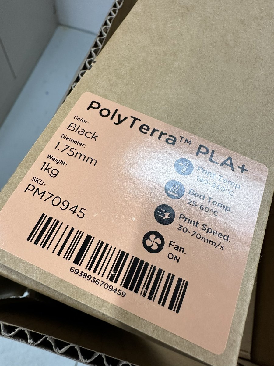 3DIPCreates's tweet image. 🌟 Exciting delivery! We just received 20 rolls of @polymaker_3d filament for a current client order. Can&apos;t wait to create something amazing! #3DPrinting #PolymakerFilament #ClientOrder #HandcraftedArt #ArtisanCrafts #CreativeMaterials #EnchantingCreations #3DIPC…