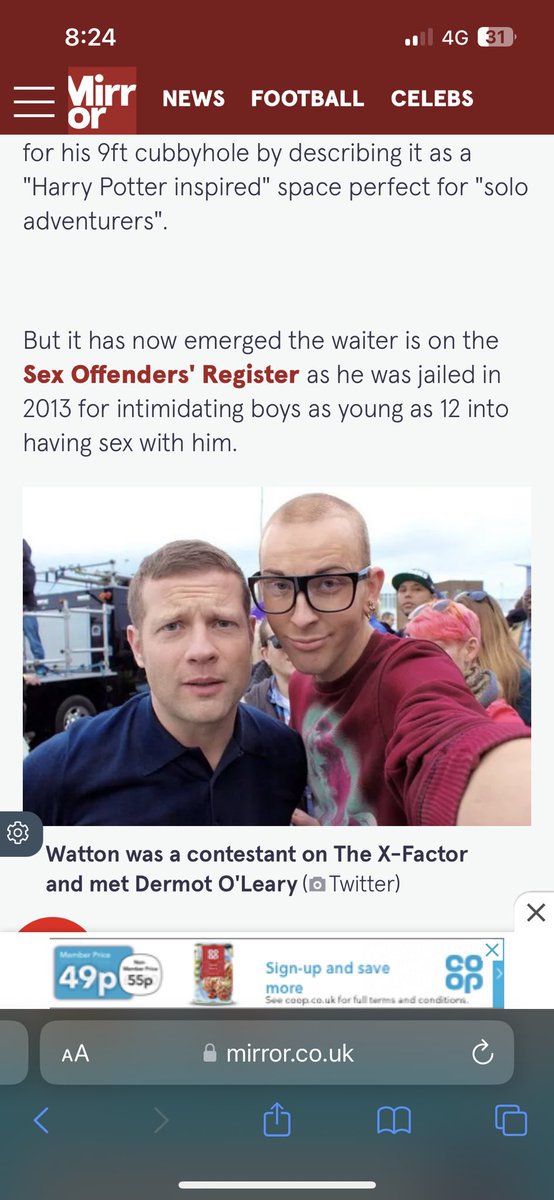 ‼️PLEASE READ @/Stickiply (on all socials) or previously known as Tom stark. please do not support him or his business at all!

He’s a convicted p3dophile called Thomas watton. He is blocking anyone who tries to bring it up. He threatened my bf for sharing this info to others.