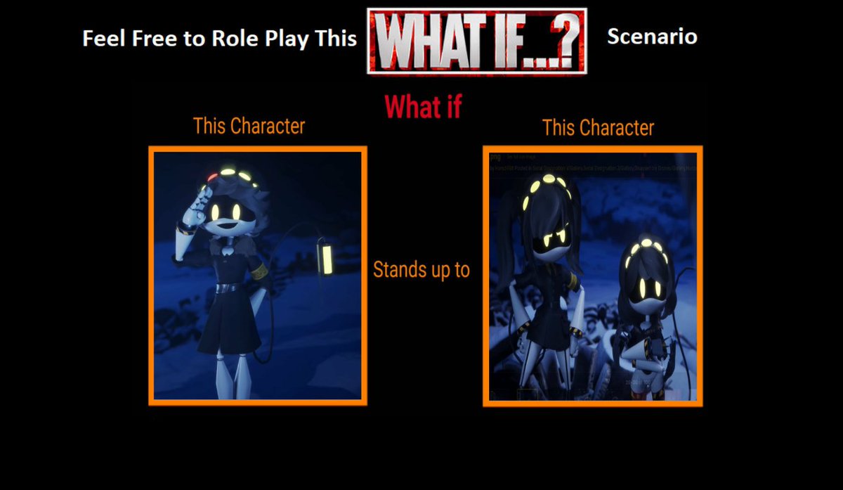 kimorahsmith679's tweet photo. Feel Free to Roleplay This What if this N stands up to J and V Scenario
——
🏷 Tags: #smg4 #glitchproductions #liamvickers #murderdrones #md #serialdesignationn #serialdesignationj #serialdesignationv #meme #memes #whatif #whatifmeme #whatifmemes #standsup #scenario #roleplay https://t.co/ZxLOcbJOGU