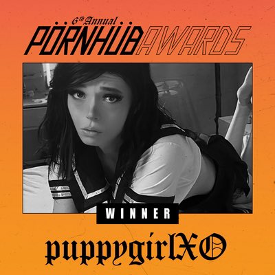Holy holy holyyyy ✨😮🎉🍾🥂 Thank you so much for supporting this perverted lil pup, and giving me the most beautiful, literal heaven of a slutty dream life imaginable! 🥰💕😘 Special thanks to @Pornhub for being so amazing and supportive! #PornhubAwards2024