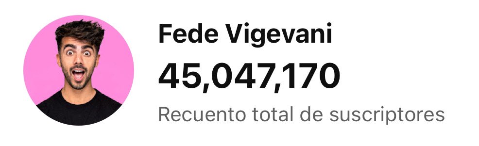 muy poco para los 50 millones! 🤩