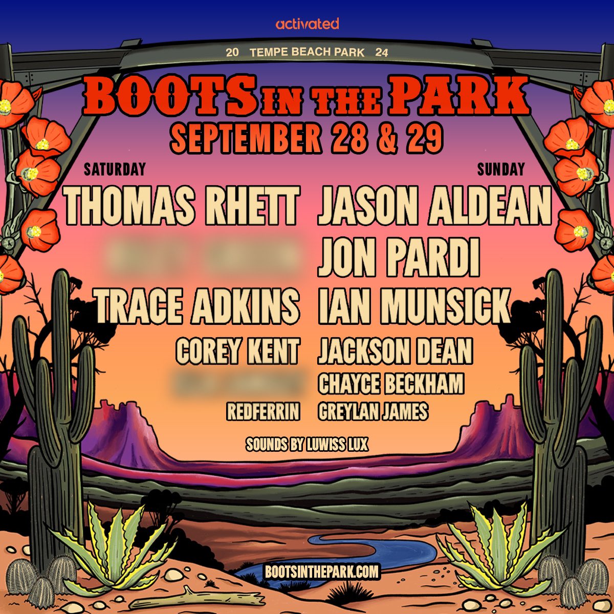 ON SALE NOW! Catch Jackson Dean in Tempe, AZ at @ParkBoots on Sunday, September 29th. Get your tickets now at jacksondeanmusic.com/tour