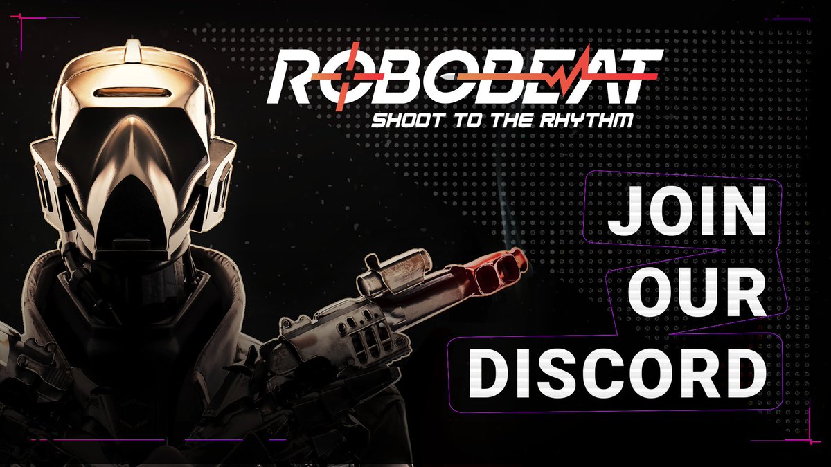 Want to talk to fellow FPS enjoyers about music and games and crocodiles and stuff? 🐊 Then join our super awesome Discord 👇 bit.ly/RobobeatDiscor… #Robobeat 🤖 #Discord #community #FPS #fpsgame #fpsgaming #skill #gamingskill