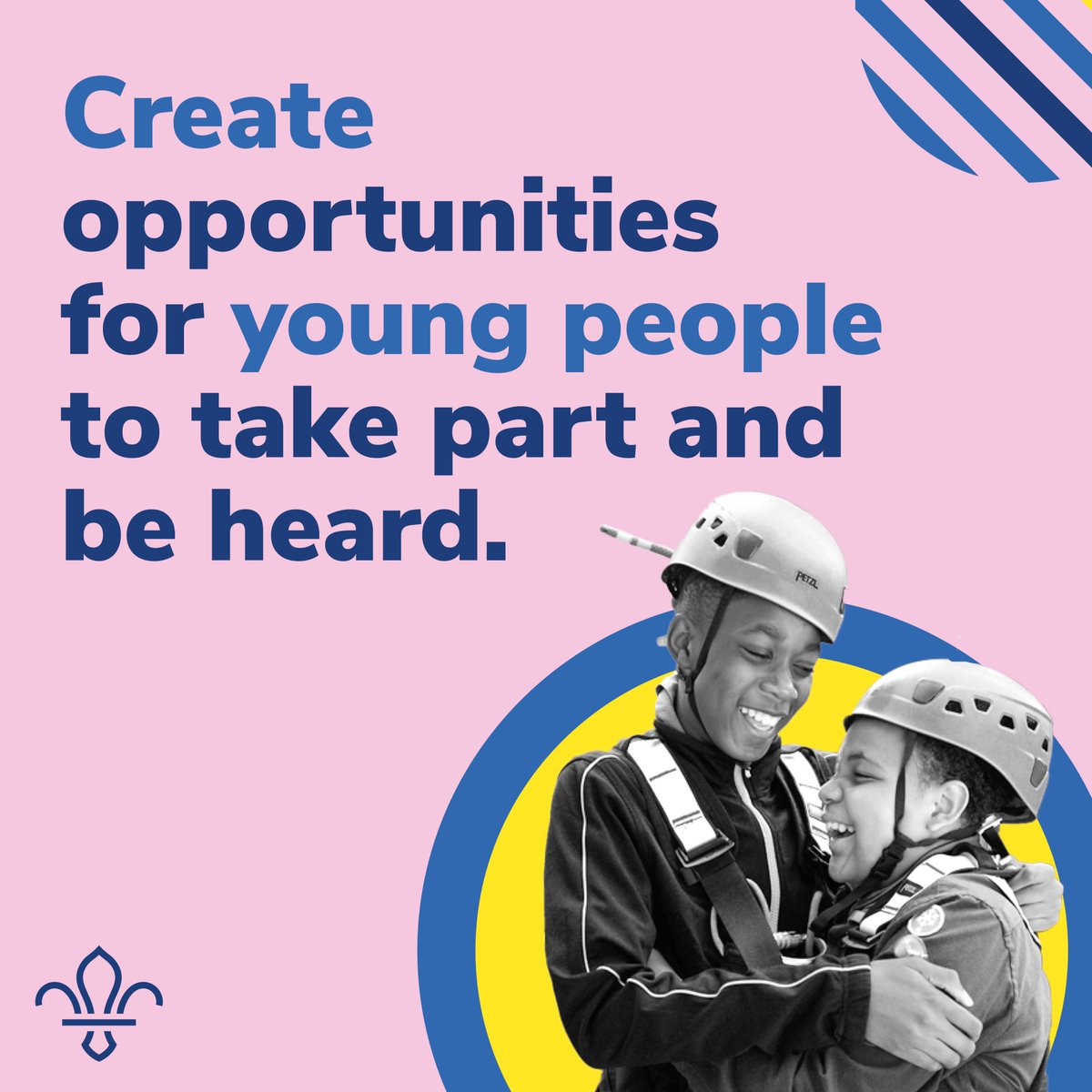 As a Scout Leader, I support the #ScoutsManifesto. Volunteer-led organisations like Scouts offer invaluable services to young people daily and urgently need support. Find out more here: scouts.org.uk/Manifesto #BuildingBrighterTomorrows