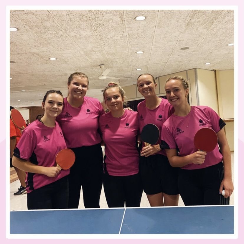 𝐓𝐚𝐛𝐥𝐞 𝐓𝐞𝐧𝐧𝐢𝐬🏓

Last week we competed in the residence table tennis league. 
Our team truly gave it their all and we couldn’t be more proud of their performance🤩! 

#NWU 
#mynwu 
#mystudent 
#diepienkkoshuis