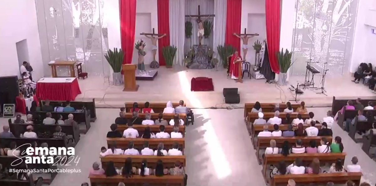 acuariotv's tweet photo. Desde la Parroquia San Antonio de Pauda en Guarne, Solemne Acción Litúrgica en la Muerte del Señor #OrienteTv #semanasanta2024

Disfrute de la transmisión en: https://t.co/5Y9JnBXail

#OrienteAntioqueño https://t.co/U2dMtUtfLX
