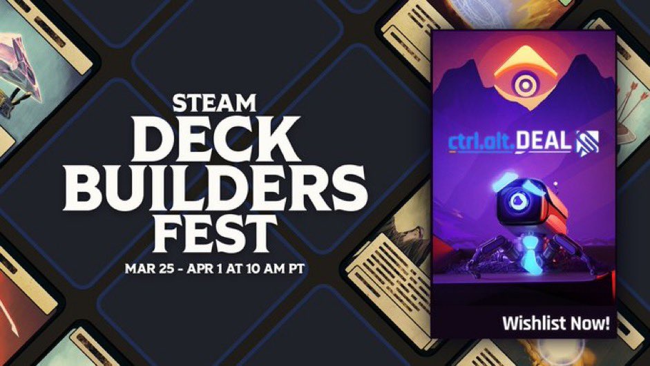 OnlyByMidnight's tweet image. Have you checked out the Steam #DeckbuildersFest yet? So many amazing looking games with innovative takes on deckbuilding. We do a few interesting things with cards, including subjective value. 1/? store.steampowered.com/app/2146390/ct…