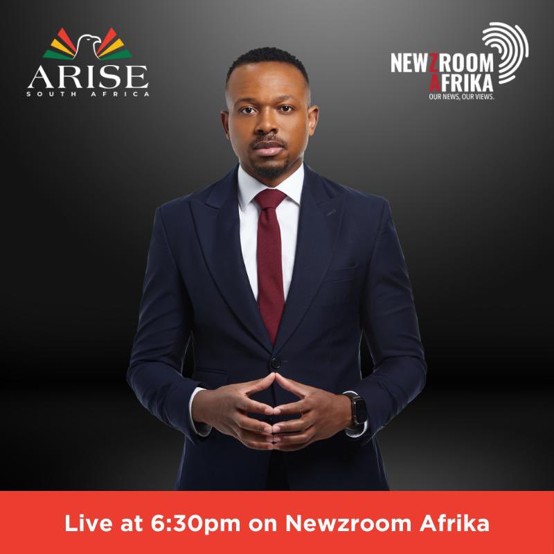 Catch this interview with Mpho Dagada on NewsRoom Africa channel 405 at 6:30pm. #arisesouthafrica