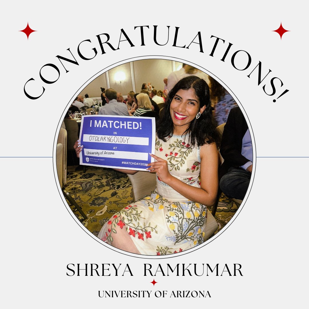 More matches from the Auricle team coming your way!! Congratulations to our long time writer @shreyaramk, for matching otolaryngology at @UofAENT!! #IAMOTO #OtoMatch2024
