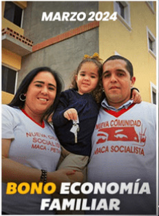 CarnetDelPSUV's tweet photo. #ÚLTIMAHORA || Inicia la entrega del Bono #EconómiaFamiliar (marzo 2024) enviado por el presidente @NicolasMaduro a través del Sistema @CarnetDLaPatria. 

✅MONTO: Bs 108,00

#PorElBienestarDelPueblo #29Mar https://t.co/cRhaBYO9va