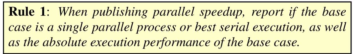 thoefler's tweet photo. Are you wondering how to make you #SC24 @Supercomputing submission even better? 

Check out the scientific benchmarking paper for parallel systems.

Twelve rules to improve the scientific quality of your #HPC paper.

https://t.co/Cz4HLFSFsi https://t.co/8Hz7oGPRpe