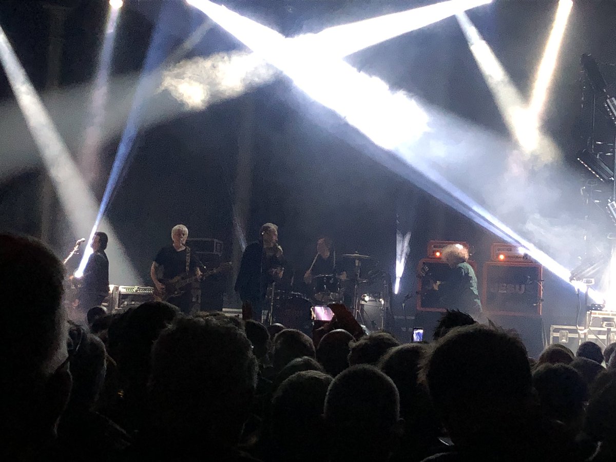blank_rabbit's tweet photo. An evening spent in the company of the still mighty Jesus &amp; Mary Chain @RoundhouseLDN Love/Hate rock ‘n��� roll forever ♥️ https://t.co/p5dnTJns5F