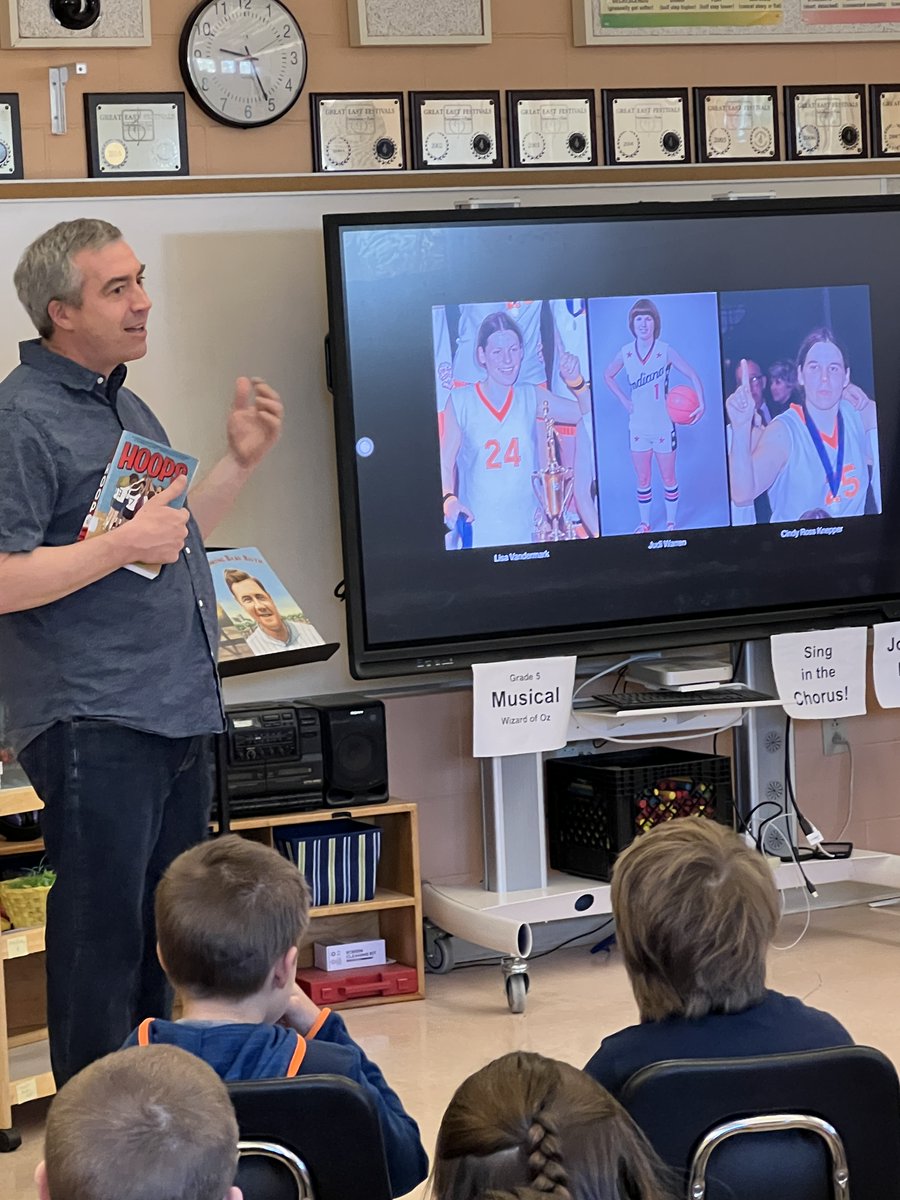 'We loved having @tavaresbooks at our school! Our students love his books and are so excited to meet the man behind the books! He was so easy going and a pleasure to work with.' - Old Town Elementary School