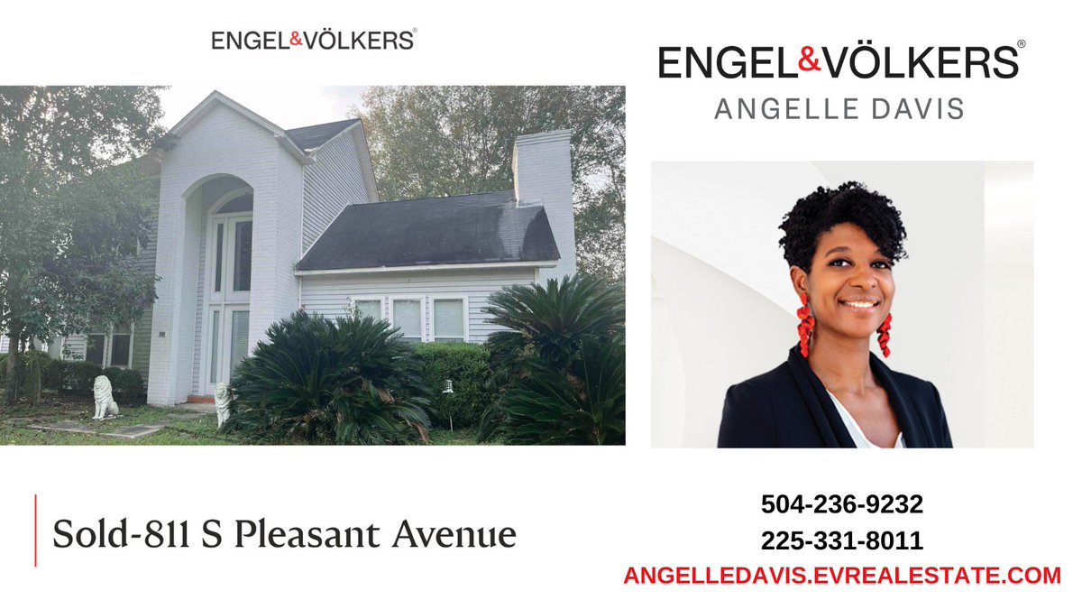 𝐒𝐚𝐭𝐮𝐫𝐝𝐚𝐲 𝐒𝐨𝐥𝐝𝐬 ⭐

📬 811 S Pleasant Avenue
Listed by Rebecca Pero of Pero & Associates Realty, LLC

#Sold #JustSold #BatonRougeRealEstate #NewOrleansRealEstate #LocalExperts #WhiteGloveService #FinestRealEstate #FollowYourDreamHome #EVBatonRouge