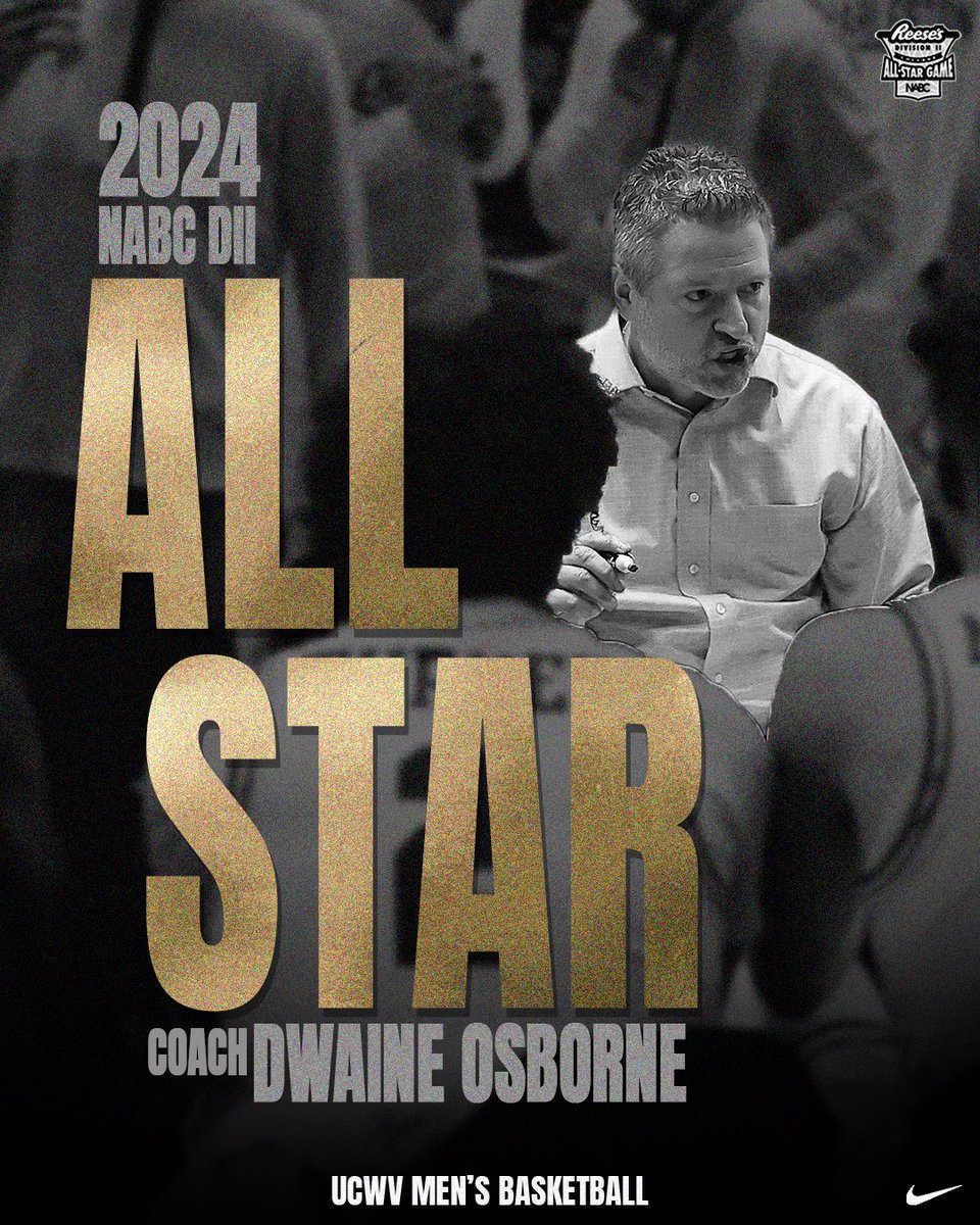 🏀Just over an hour before the 2024 NABC-Reese Division II College All-Star game gets underway⭐️

Head Coach Dwaine Osborne was named one of the head coaches for the game! Senior Eddie Colbert III was one of 20 seniors in the nation named an All-Star 🤩

#WingsUp 🦅