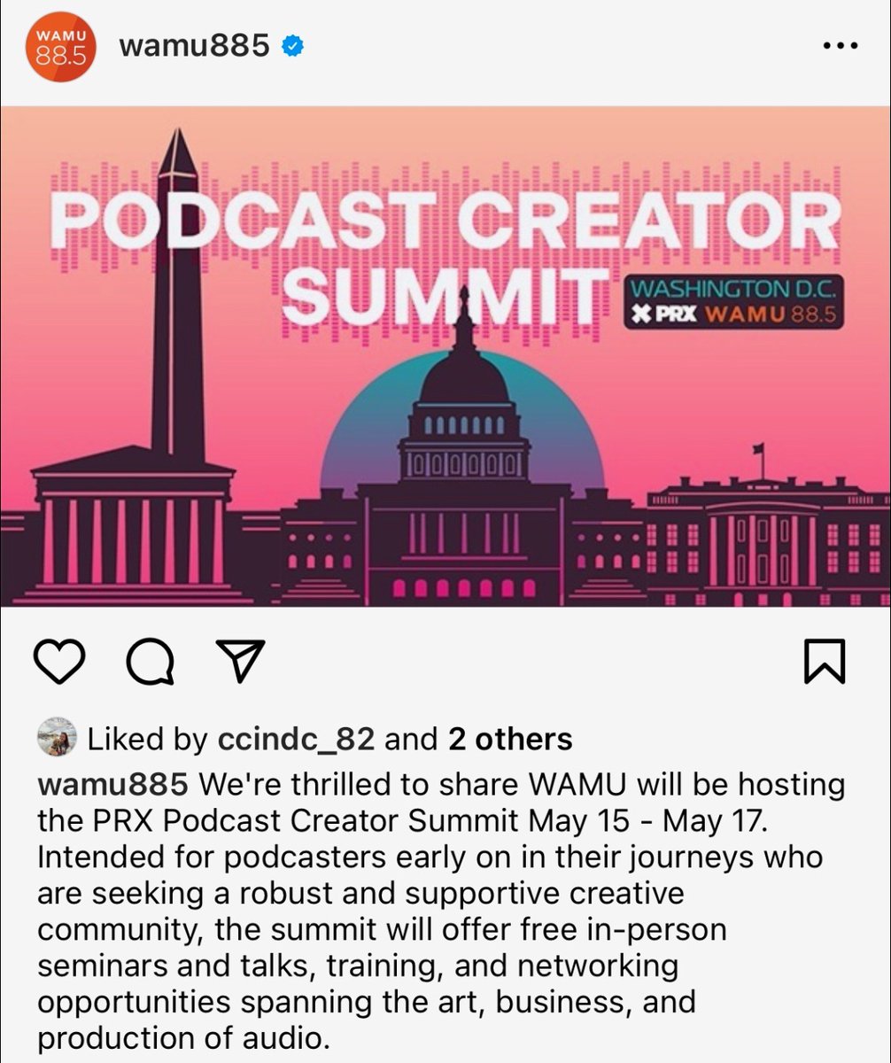 This feels like a weird thing for a news org that has no podcast department & just laid off 16 staffers to announce but idk…