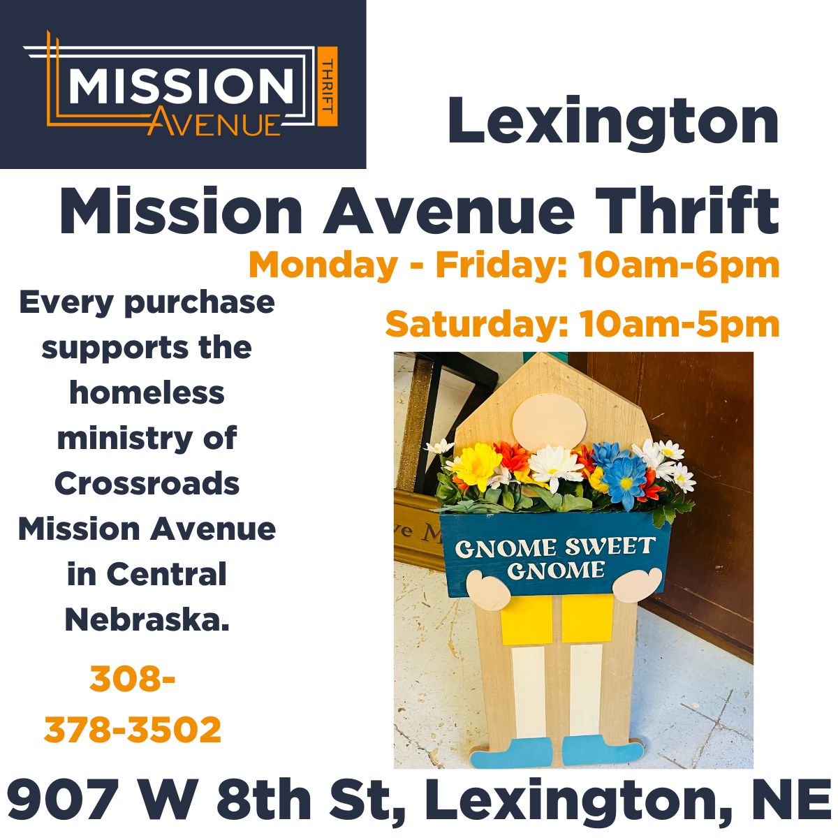 Come in TODAY and see what's NEW at Lexington Mission Avenue Thrift! crossroadsmission.com/thrift-stores/ #MissionAvenueThrift #LexingtonNebraska #Thriftstore #Shoptoday