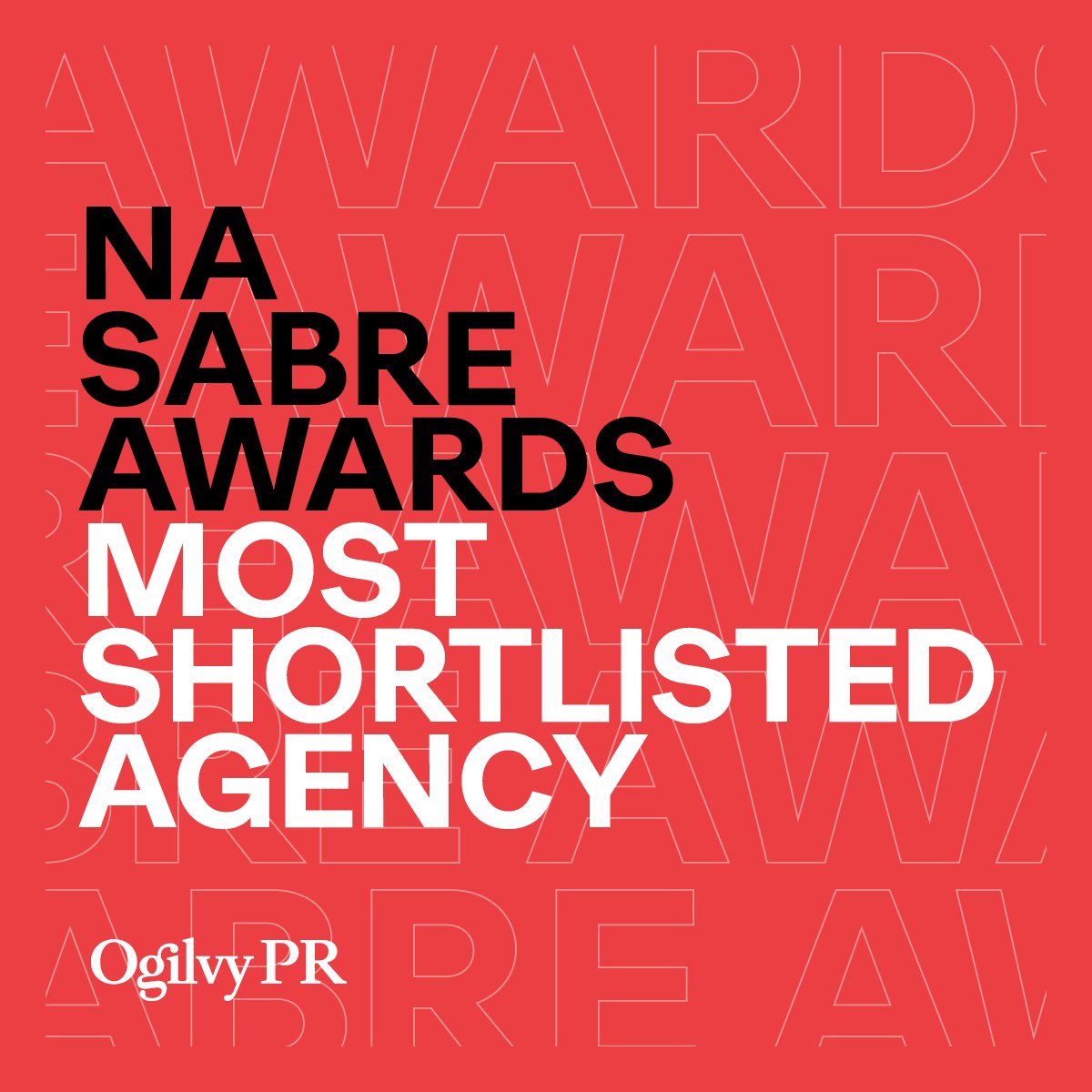 Congratulations to @OgilvyPR for leading the way at the 2024 North American SABRE Awards with more honorees than any other agency! Details via @Provoke_News: okt.to/6mTr7A