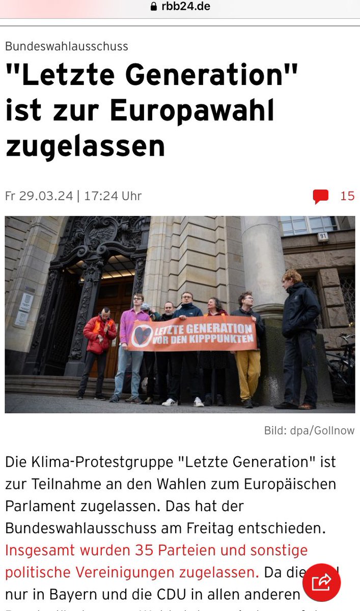 Großen Respekt

#LetzteGeneration